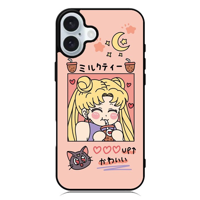 Sailor Moon Kawaii iPhone 16 Plus Case