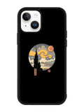 Starry Ukiyo Japanese Retro iPhone 14 Plus Case QC10824