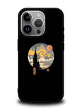 Starry Ukiyo Japanese Retro iPhone 14 Pro Max Case QC10824