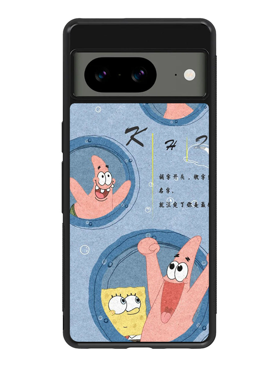 SpongeBob And Patric Google Pixel 8 Case QC10821