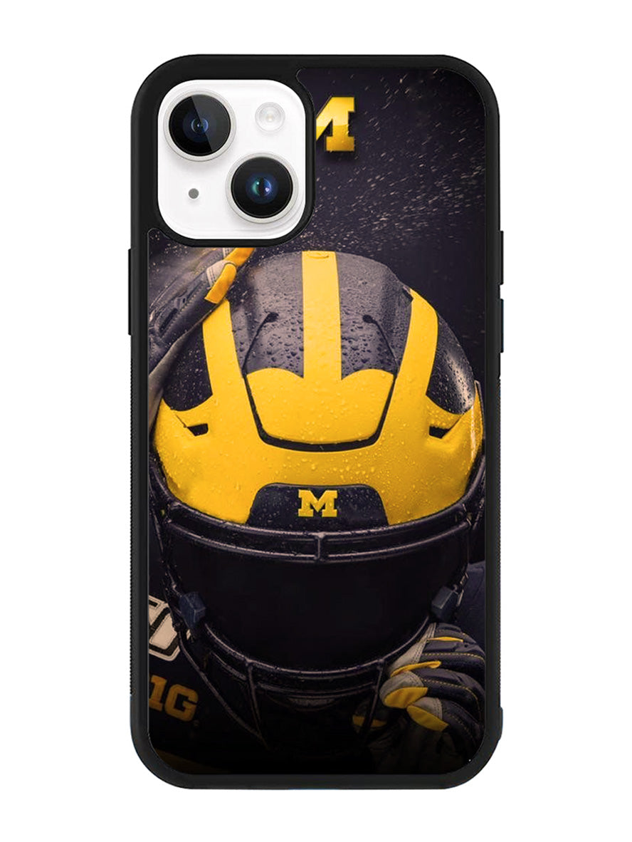 Michigan Wolverines Helmet iPhone 15 Case OV10771