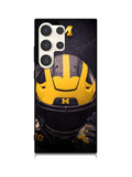 Michigan Wolverines Helmet Samsung Galaxy S23 Ultra 5G Case QC10771