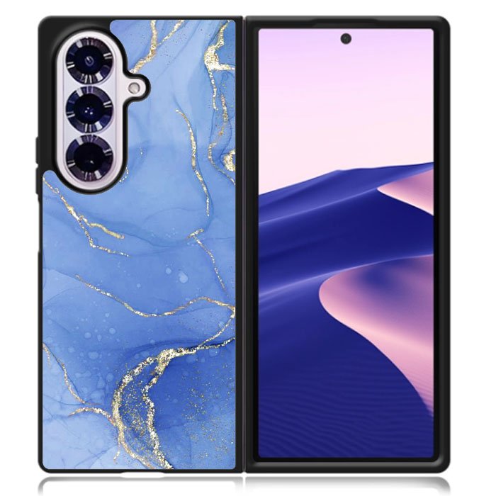 Blue Marble Samsung Galaxy Z Fold 7 Case OV10910