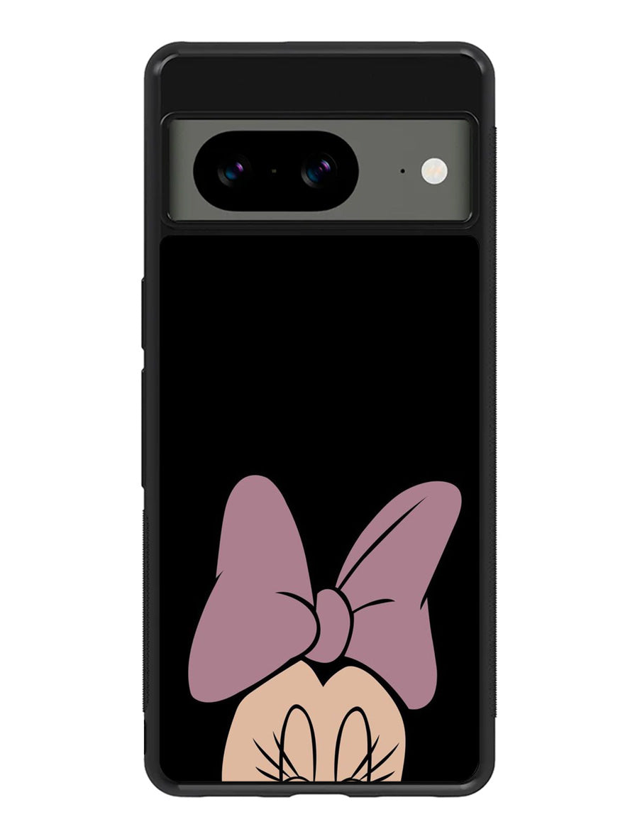 Minnie Mouse Pink Ribbon Google Pixel 8 Case QC10500