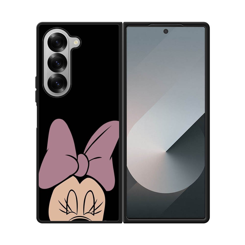 Minnie Mouse Pink Ribbon Samsung Galaxy Z Fold 7 5G Case OV10500