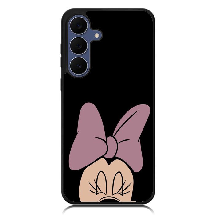 Minnie Mouse Pink Ribbon Samsung Galaxy S25 FE Case OV10500