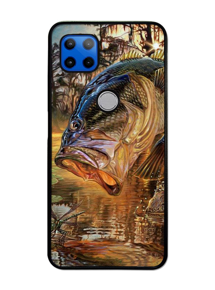 Bass Fish Motorola Moto G 5G Case , Moto One 5G Ace Case