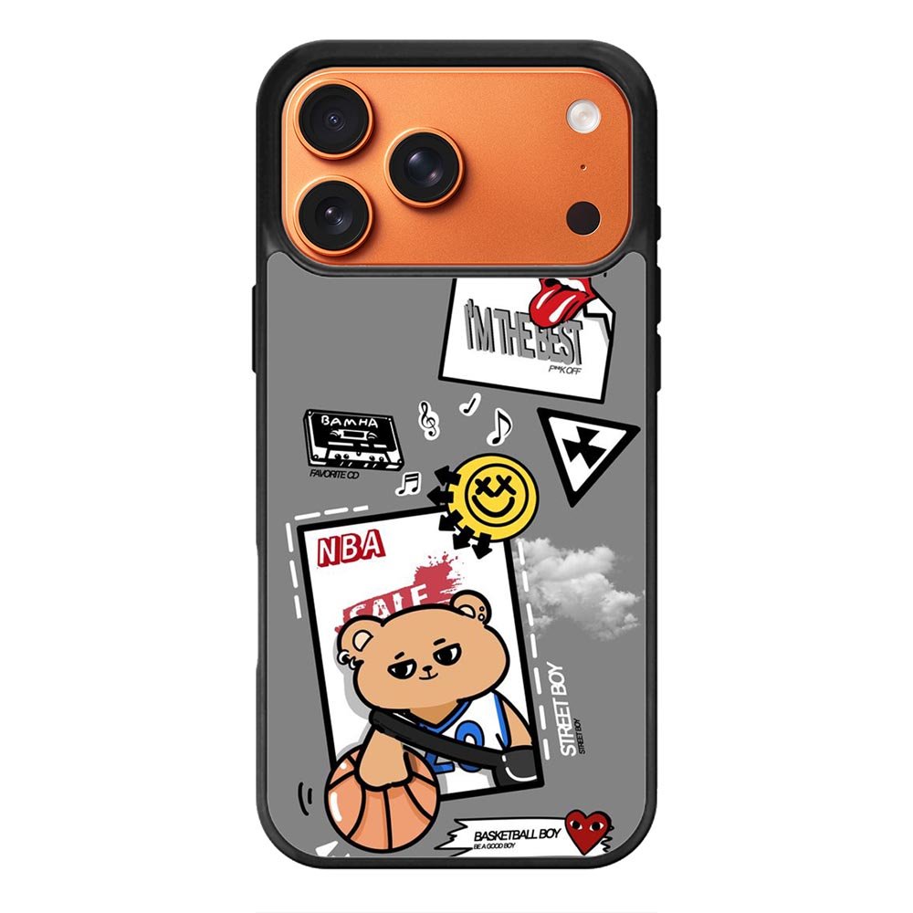 Basketball Boy NBA iPhone 17 Pro Case OV10335