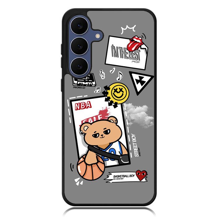 Basketball Boy NBA Samsung Galaxy S25 FE Case OV10335