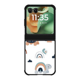 Turtle Rainbow Pattern Motorola Moto RAZR 2025 Case OV10242