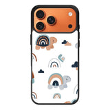 Turtle Rainbow Pattern iPhone 17 Pro Max Case OV10242