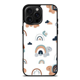Turtle Rainbow Pattern iPhone 16 Pro Case OV10242