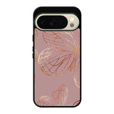 Butterfly Rose Gold Google Pixel 10 Pro Case OV10341