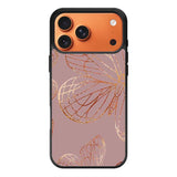 Butterfly Rose Gold iPhone 17 Pro Max Case OV10341