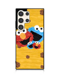 Elmo And Monster Cookie Samsung Galaxy S24 Ultra 5G Case OV10365