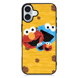 Elmo And Monster Cookie iPhone 16 Case QC10365
