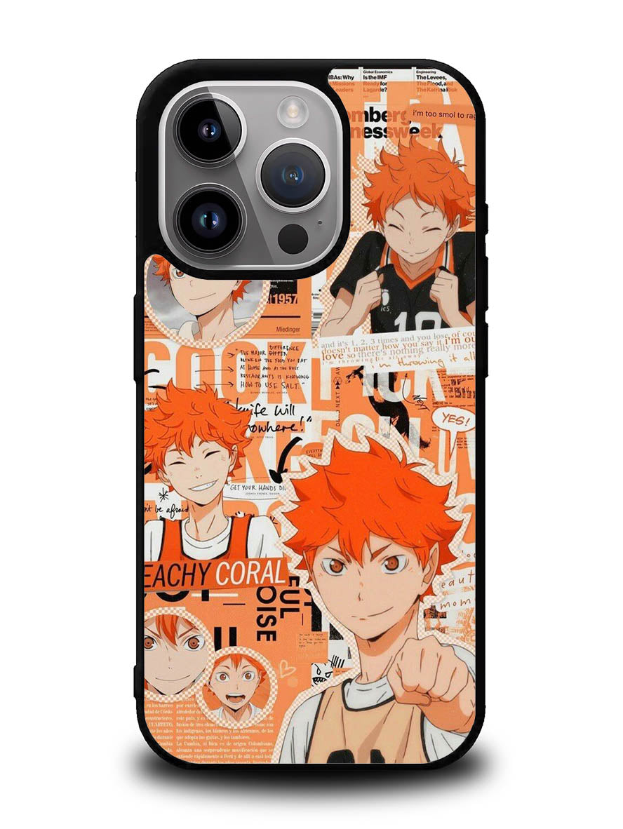 Hinata Haikyuu Anime iPhone 14 Pro Max Case QC11112