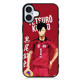 Kuroo Haikyuu iPhone 16 Plus Case QC11131