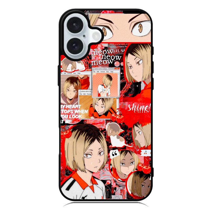 Kenma Haikyuu iPhone 16 Plus Case QC11126