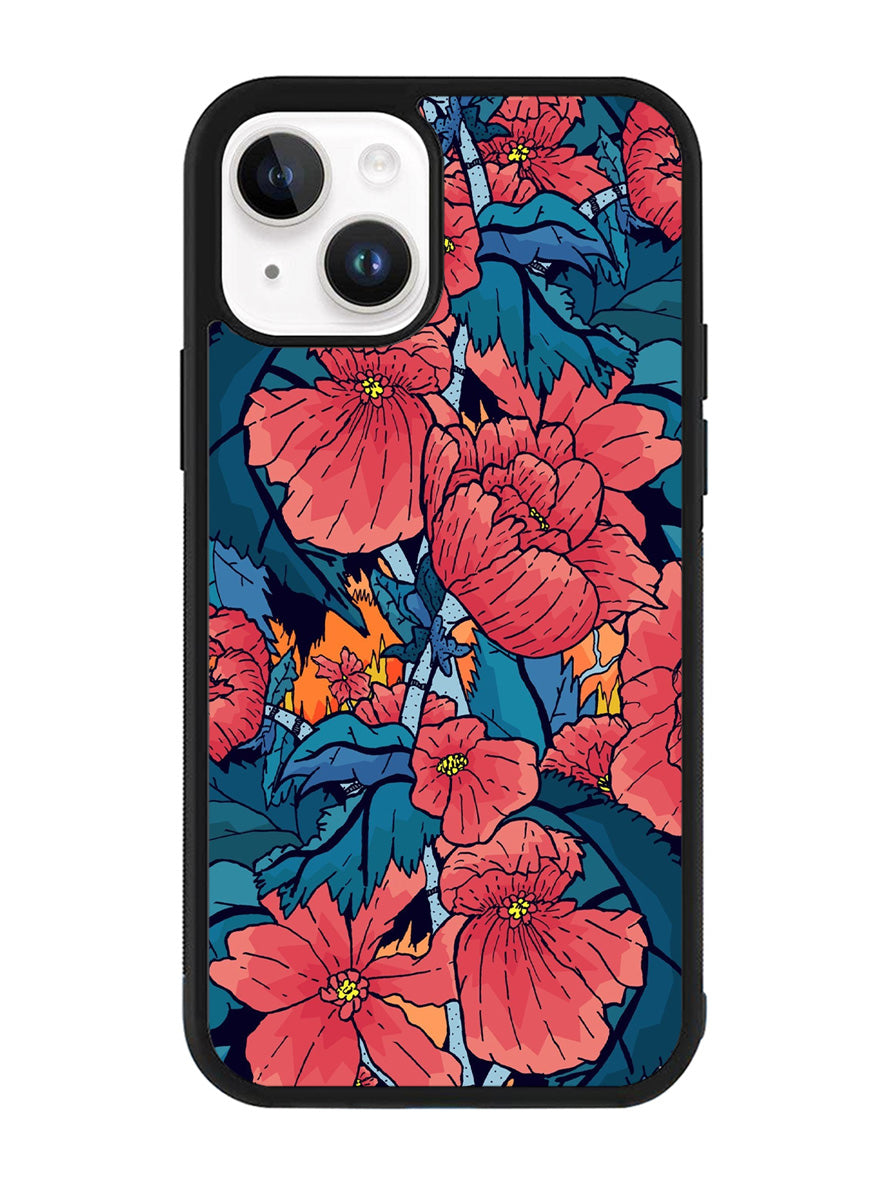 Japan Floral iPhone 15 Case OV11118
