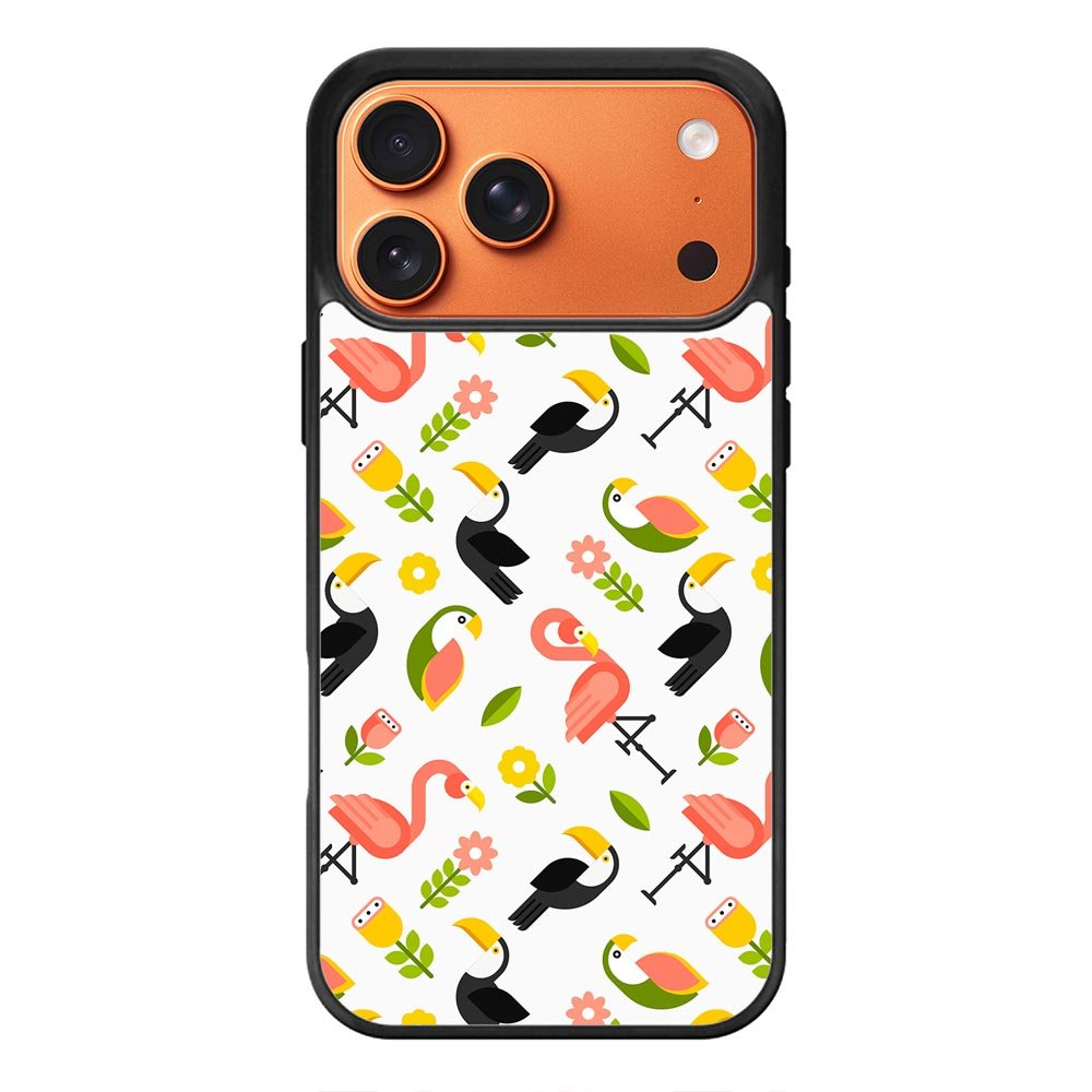 Tropical Bird iPhone 17 Pro Case QC6712