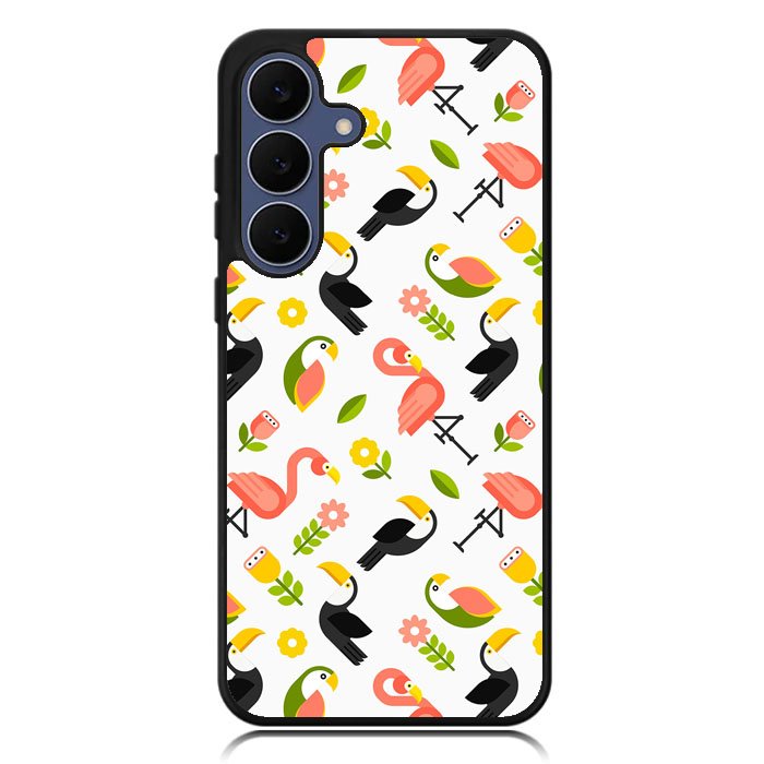 Tropical Bird Samsung Galaxy S25 FE Case OV6712