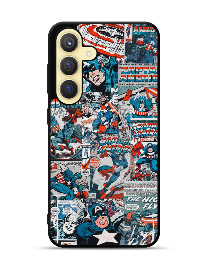 Captain America Samsung Galaxy S24 Plus 5G , Samsung Galaxy S24+ 5G Case OV6237