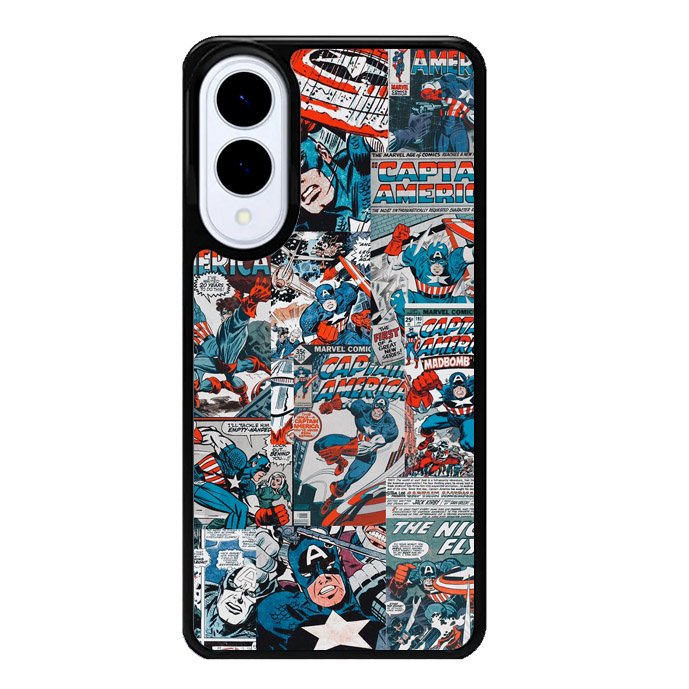 Captain America Samsung Galaxy S25 Edge 5G Case OV6237