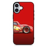 Lightning McQueen iPhone 16 Plus Case