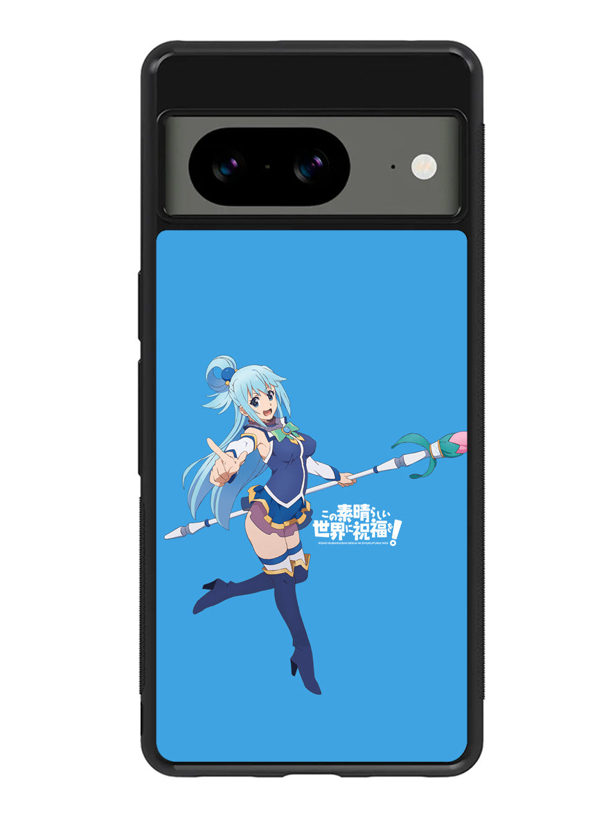 Aqua Konosuba Google Pixel 8 Case QC6184