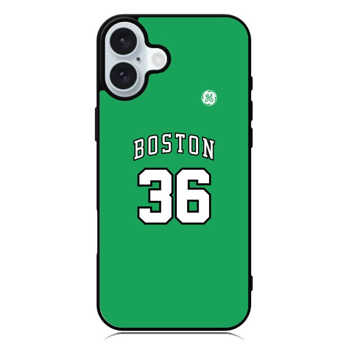 Boston Celtics iPhone 16 Plus Case QC4202