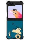 Pokemon Snorlax 1st Samsung Galaxy Z Flip 5 5G 2023 Case