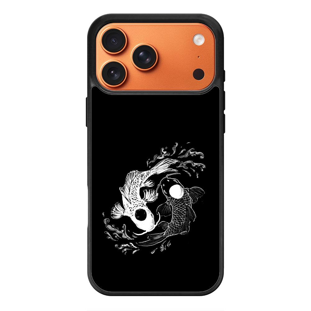 Yin Yang Koi Fish iPhone 17 Pro Case OV6742