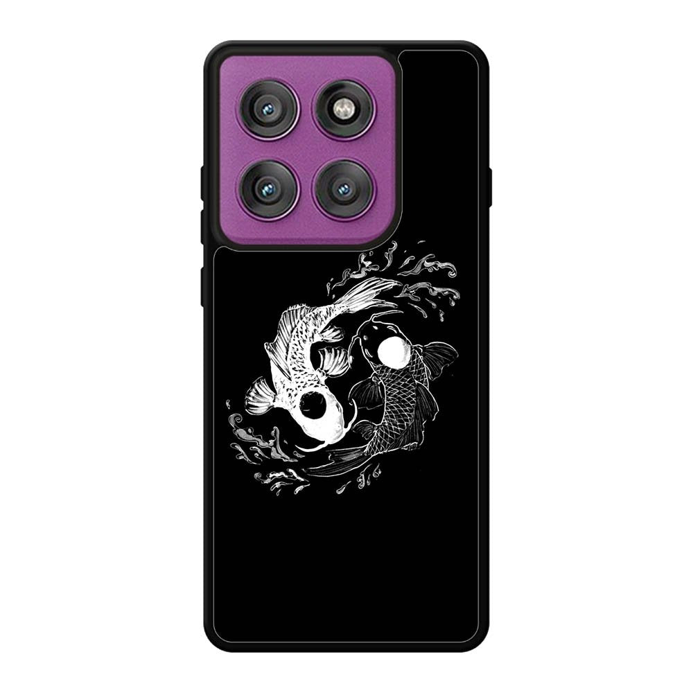 Yin Yang Koi Fish Motorola Moto Edge 60 Pro Case OV6742