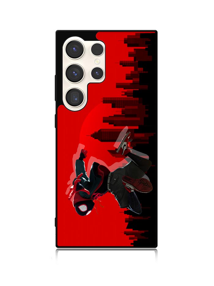 Spiderman Spider Verse Miles Samsung Galaxy S25 Ultra 5G Case QC2437
