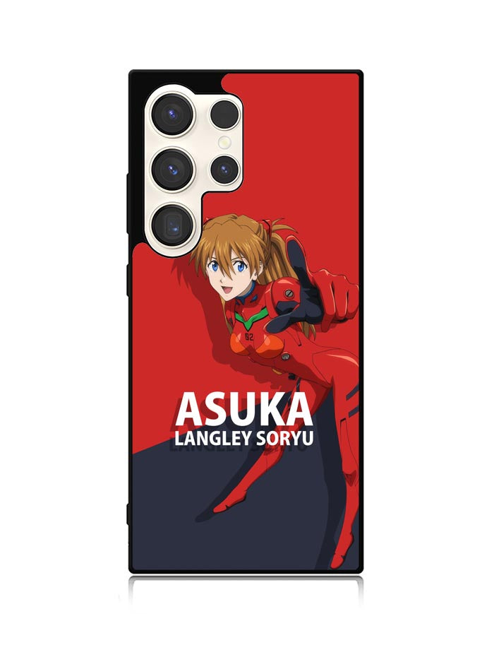 Evangelion Asuka Langley Samsung Galaxy S23 Ultra 5G Case QC6346