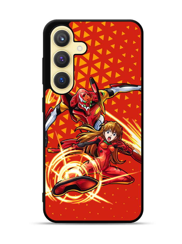 Evangelion Asuka Langley Samsung Galaxy S24 Plus 5G , Samsung Galaxy S24+ 5G Case OV6347