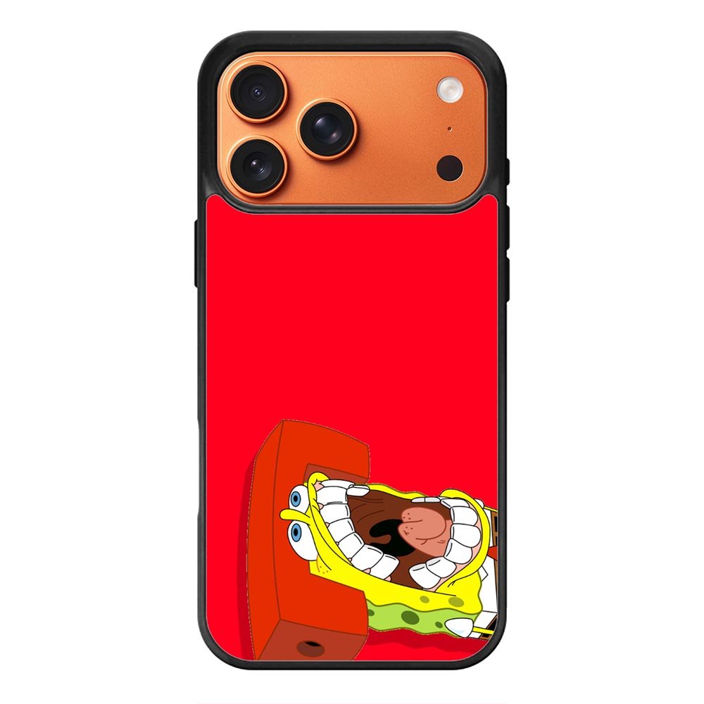 Spongebob Squarepants Karate iPhone 17 Pro Case OV6651