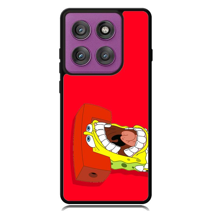 Spongebob Squarepants Karate Motorola Moto Edge 2025 | Moto Edge 60 Fusion | Moto Edge 60 Pro Case OV6651