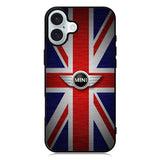 Mini Cooper Union Jack iPhone 16 Plus Case QC3236