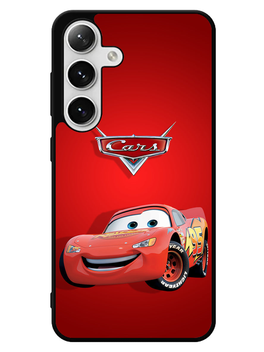 Disney Cars Lightning McQueen Samsung Galaxy S25 5G Case
