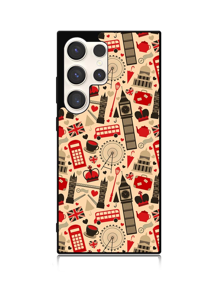 London City Pattern Samsung Galaxy S25 Ultra 5G Case QC6494