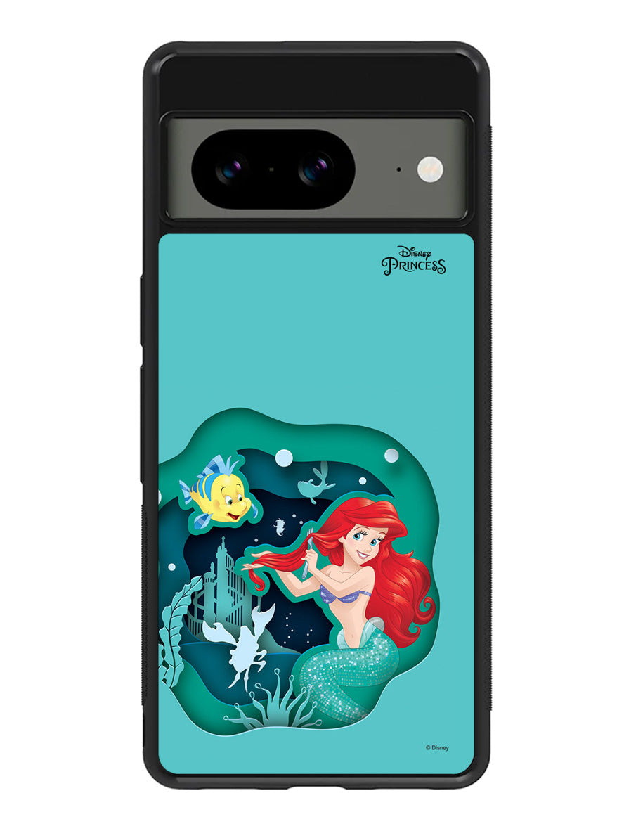 Ariel Little Mermaid Princess Google Pixel 8A Case QC6185