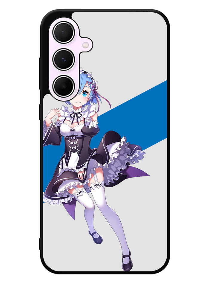 Rem Re Zero Anime Samsung Galaxy A55 5G Case