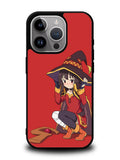 Megumin Konosuba Anime iPhone 15 Pro Case