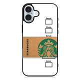 Starbucks Cup iPhone 16 Plus Case QC6675