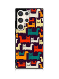Cat Pattern Samsung Galaxy S24 Ultra 5G Case OV6243