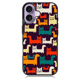 Cat Pattern iPhone 17 Case OV6243
