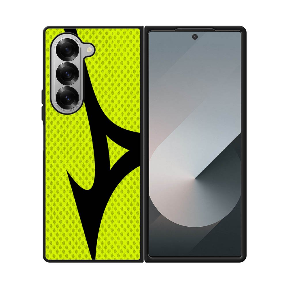 Mizuno Yellow Green Samsung Galaxy Z Fold 7 5G Case QC6534