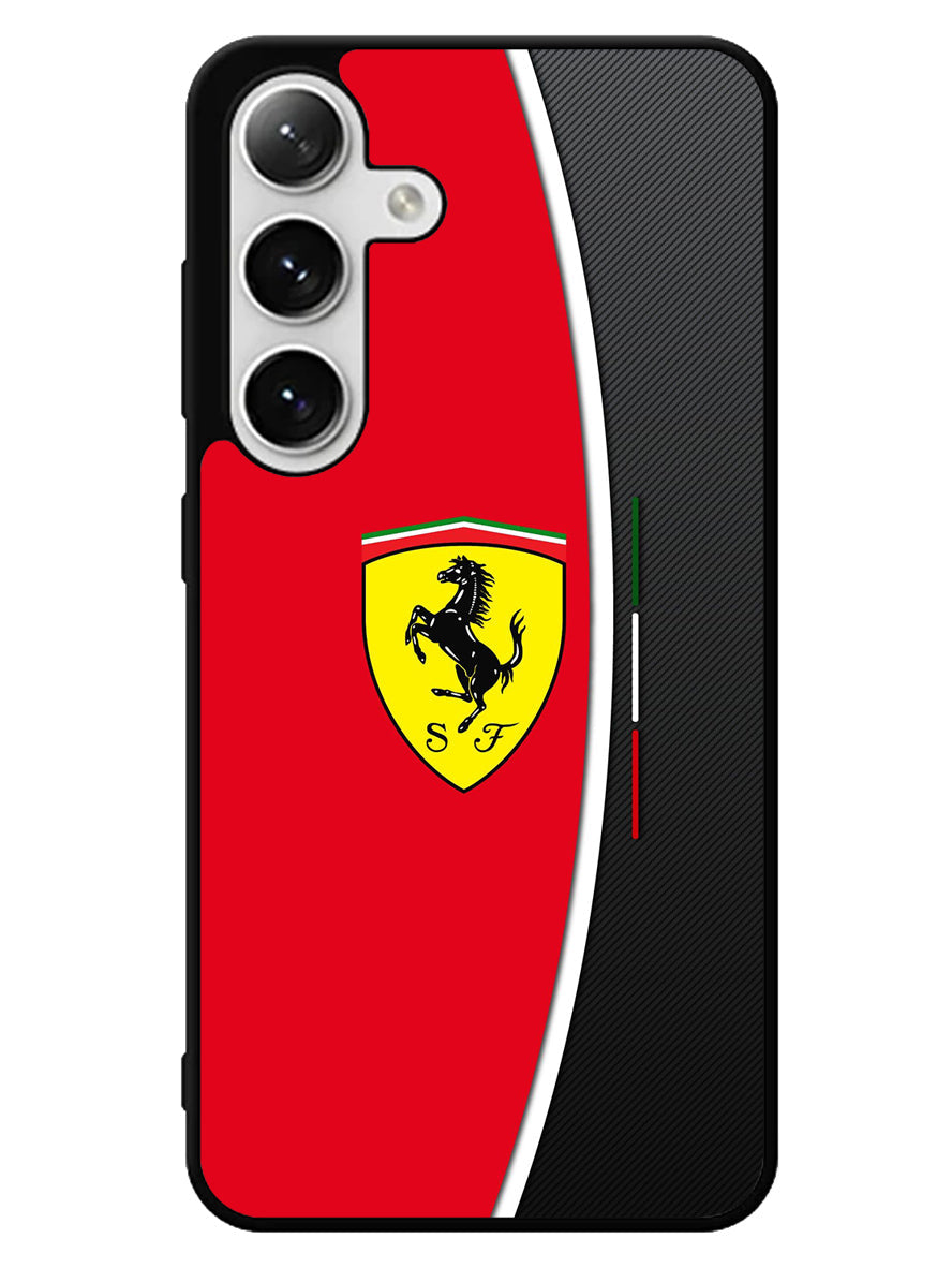 Ferrari Carbon Samsung Galaxy S25 5G Case